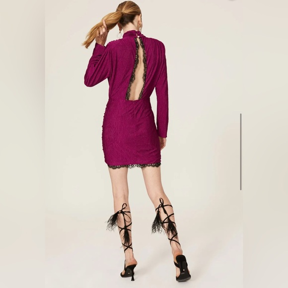 Saylor Pink Mini Dress - Picture 4 of 9